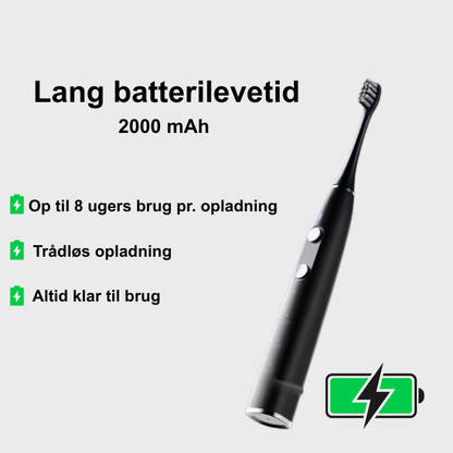 PearlWhite Elektrisk Tandbørste – Sonisk Teknologi